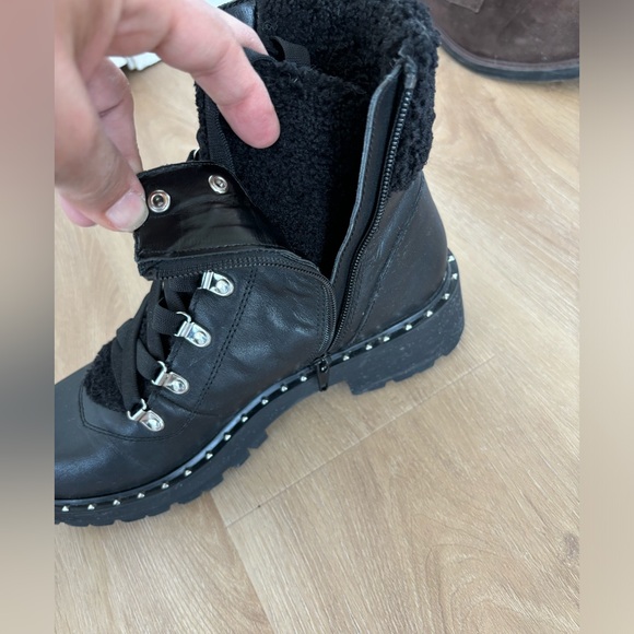 Steve madden black ankle boots for women size 7.5 - Picture 8 of 17